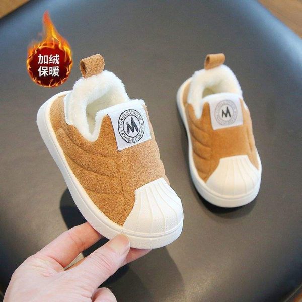 Children's cotton shoes plus velvet - Image 4