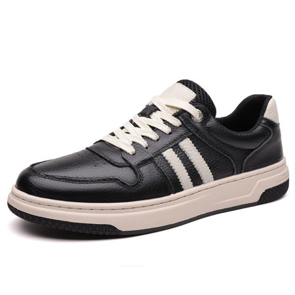 genuine leather casual men's shoes - Image 2
